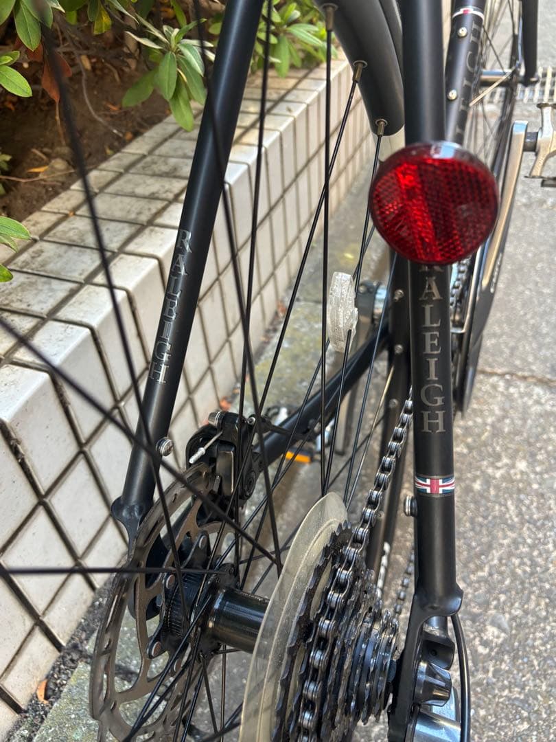 【極美品】RALEIGH Carlton サイズ55 ディスク ロードバイク