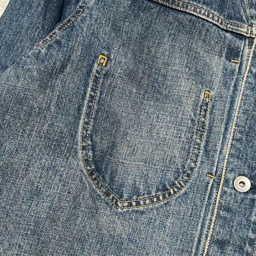 希少 美品 廃盤品 オールドユニクロ デニムジャケット 1st 大戦モデル XL