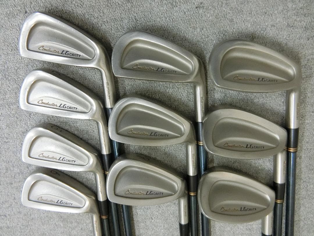 b791 初心者歓迎 マルマン 等メンズゴルフクラブ１５本セット※Ｄｒ２本入り