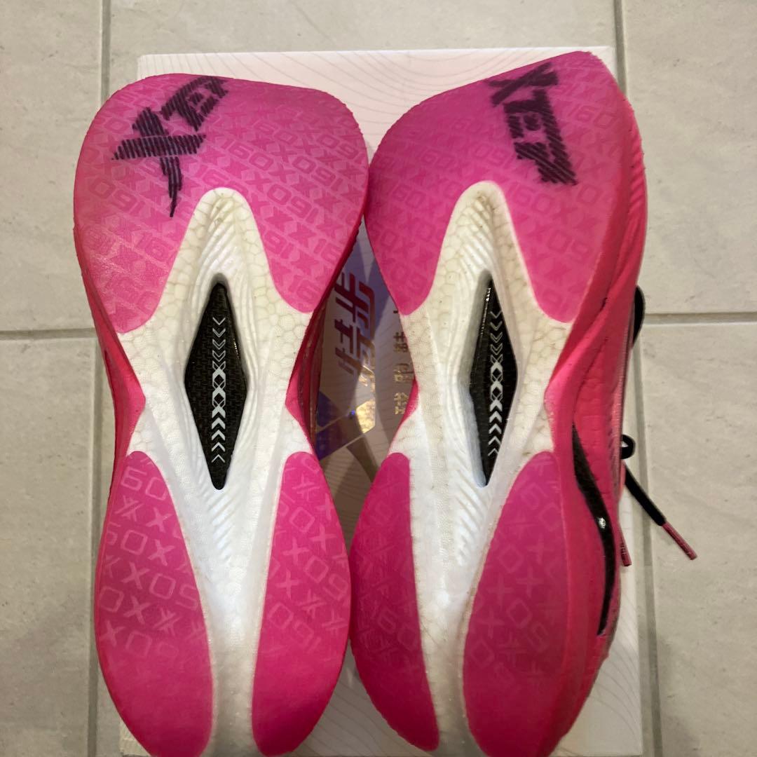 T*波様 XTEP 160X 3.5 PRO 27.5cm 大迫傑