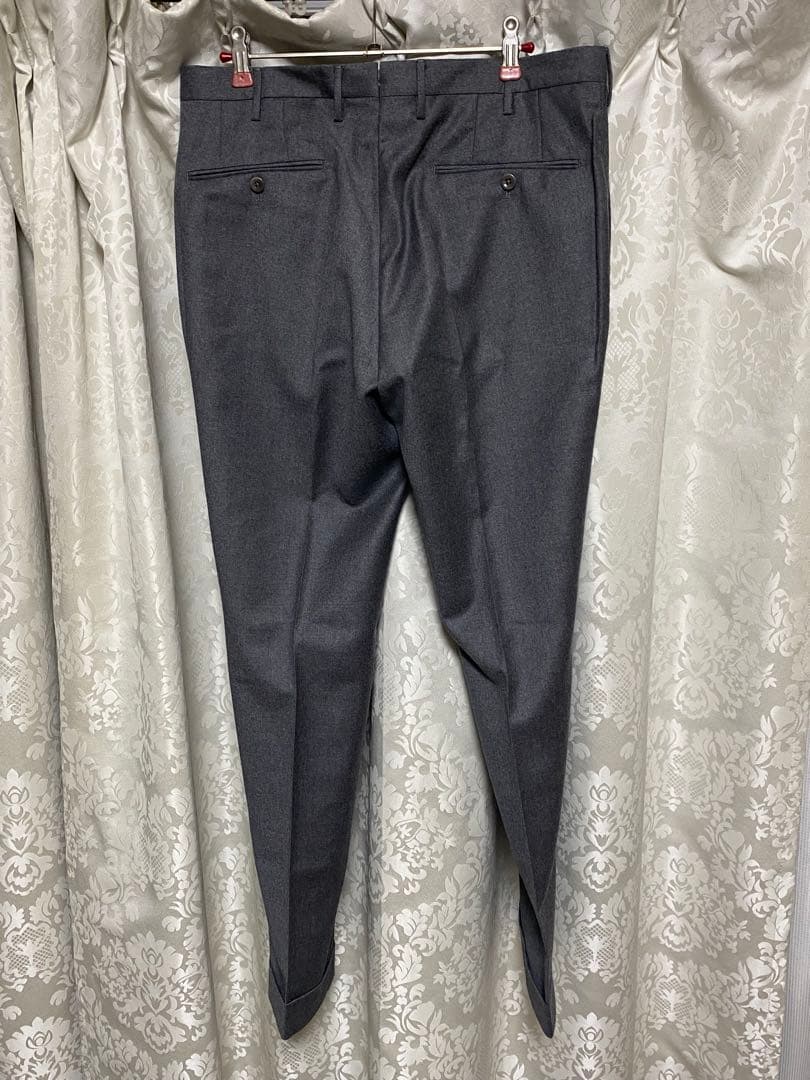 インコテックス　毛100フラノパンツ　サイズ48