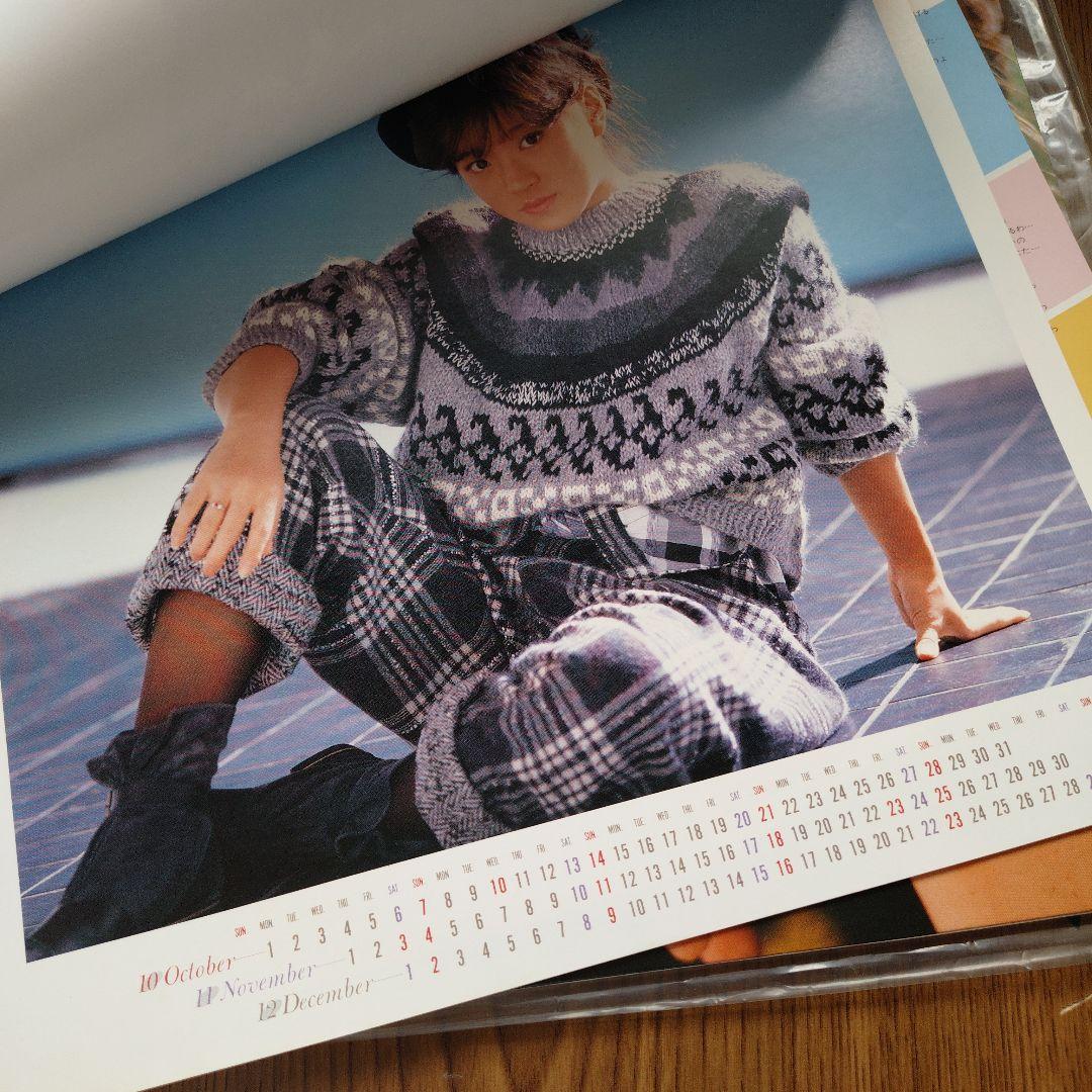 中森明菜BEST AKINAメモワール5thアルバム　レコードカレンダー付き