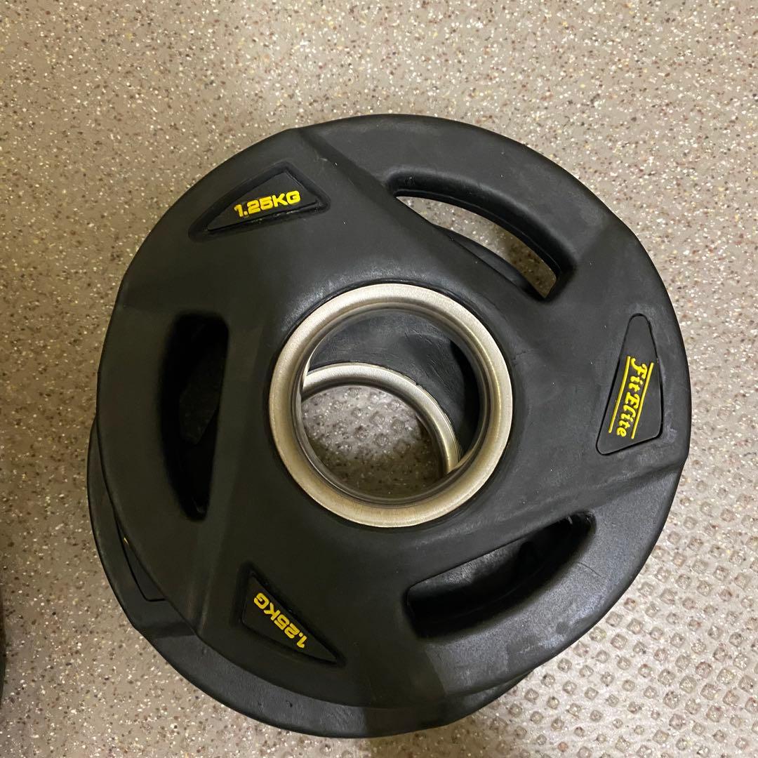 FitElite オリンピックバーベルセット　EZバー/Wシャフト ②