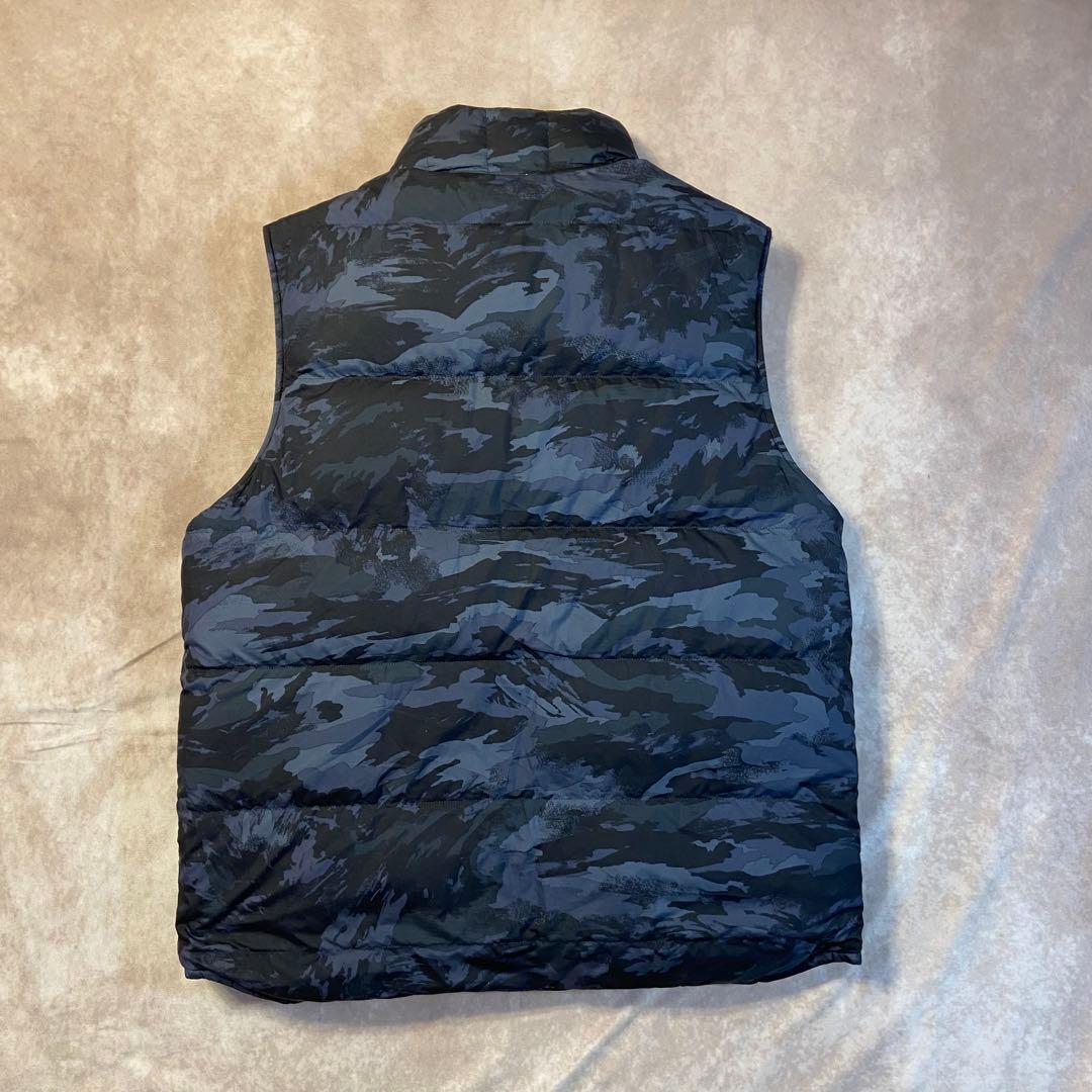 Patagonia ビビーダウンベスト グレー/黒 リバーシブル 2017年製