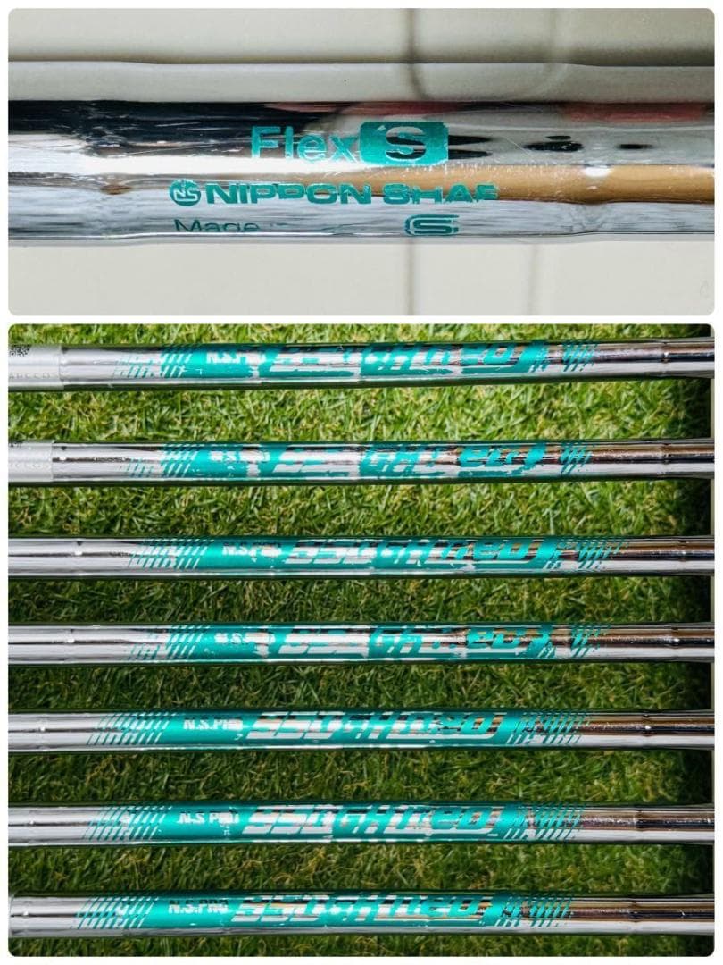 【良品】大人気モデル ピン G710 メンズアイアンセット 7本 スチール S