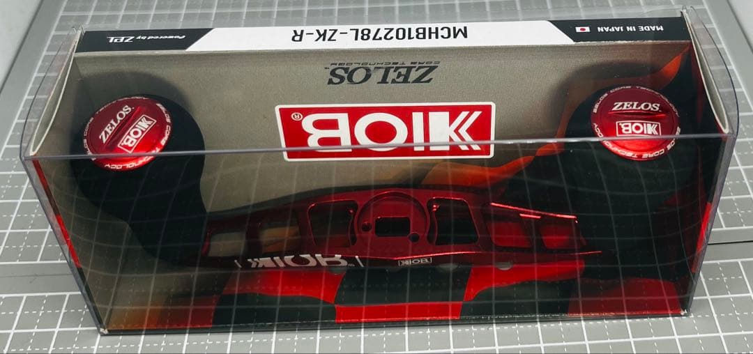 ZPI ゼロス　マシンカットハンドル　レフトハンドル　真紅