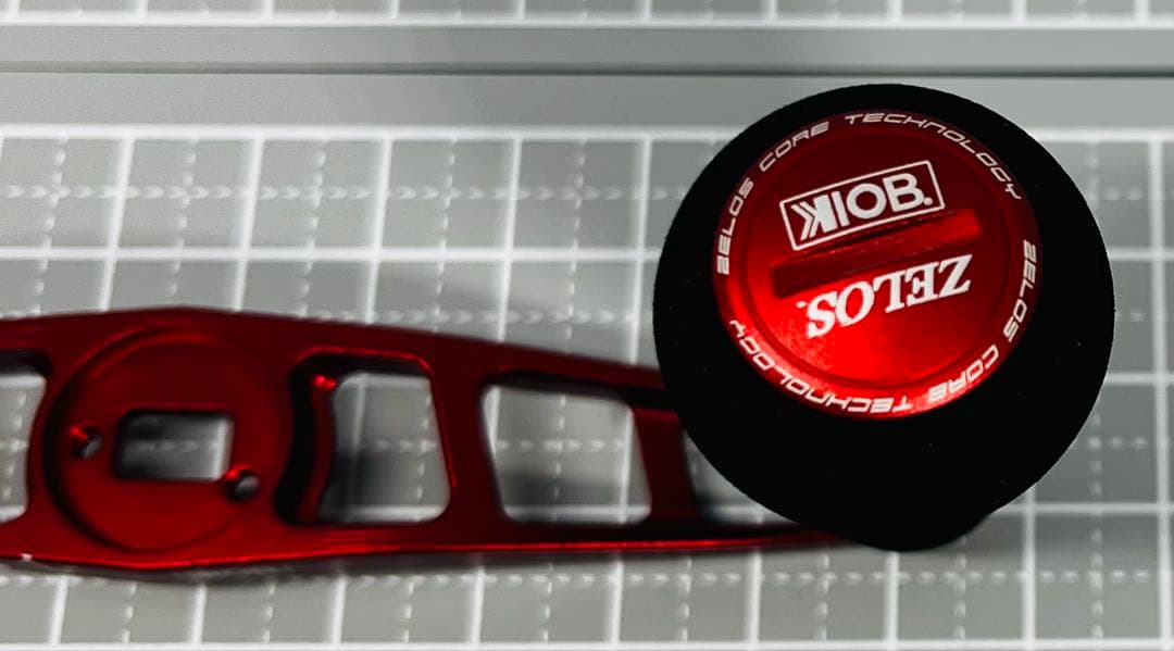 ZPI ゼロス　マシンカットハンドル　レフトハンドル　真紅