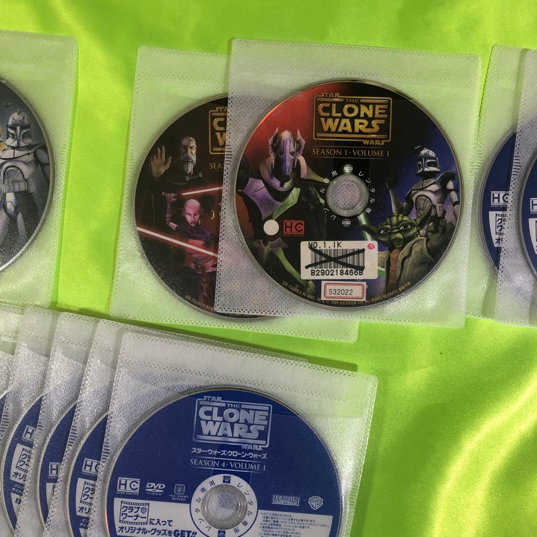 スターウォーズ　クローンウォーズ　DVD全巻セット　34枚組　スターウォーズ