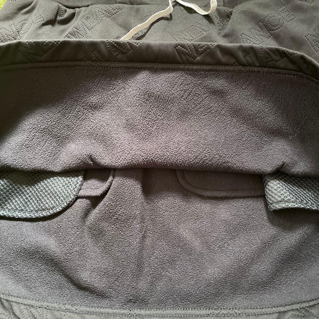 【New balance 】防風保温ストレッチ キルト　セットアップ　ブラック