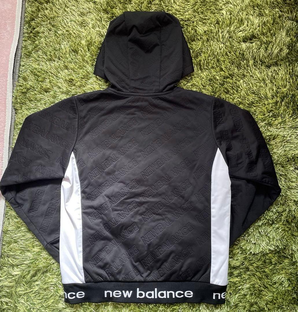 【New balance 】防風保温ストレッチ キルト　セットアップ　ブラック