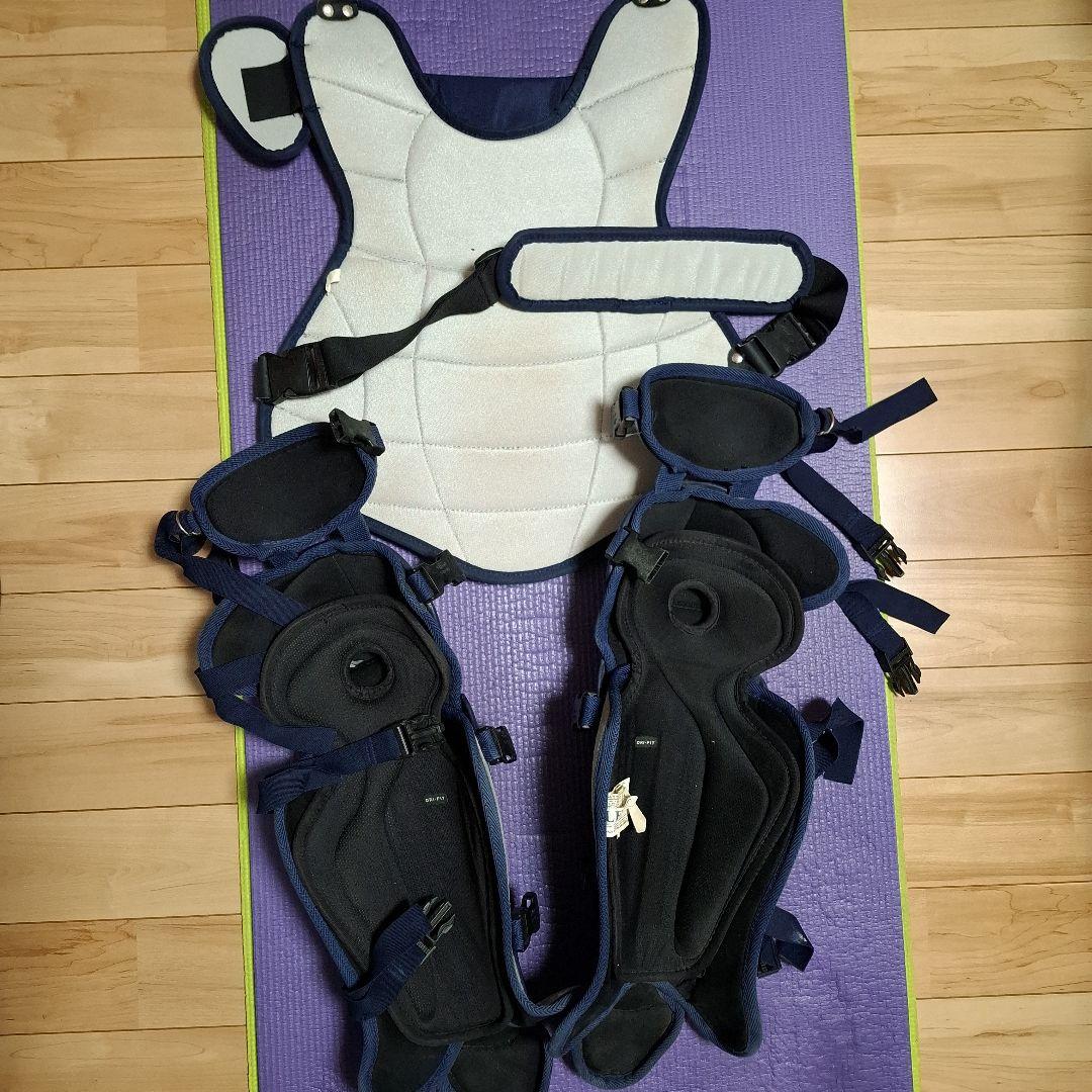 JSBB キャッチャー用プロテクター 　レガースセット　プロマーク　ナイキ