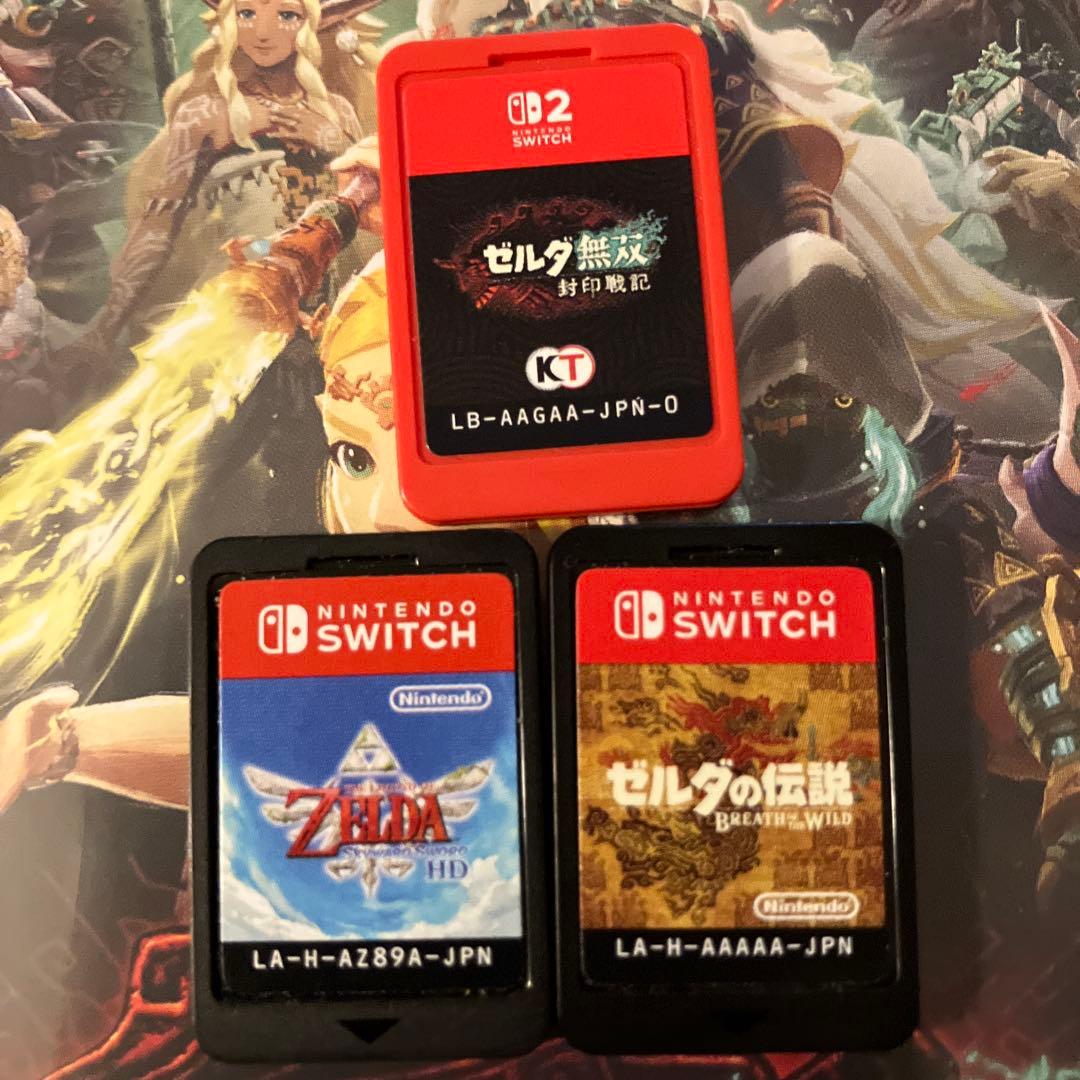 ゼルダ無双　封印戦記　ゼルダの伝説　ブレスオブザワイルド　スカイウォードソード