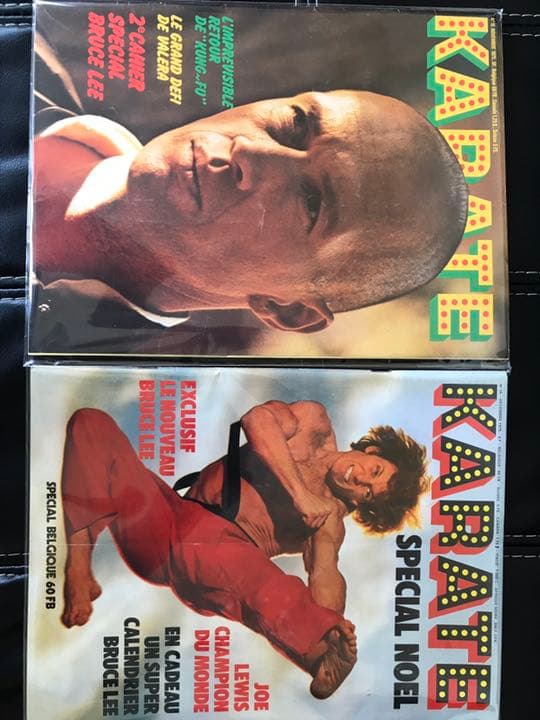 ブルース・リー カラテインターナショナル洋雑誌、他4冊