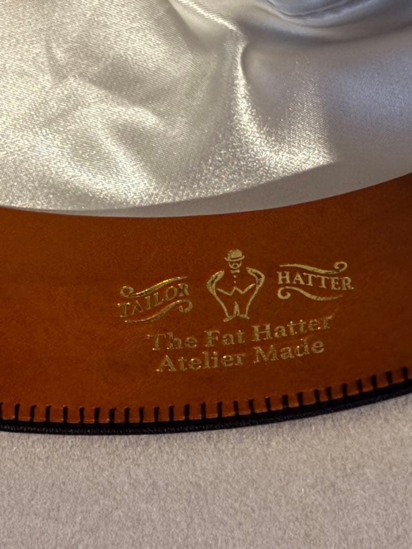 FAT HATTER ファットハッター フェドラハット ラビットハット 58cm