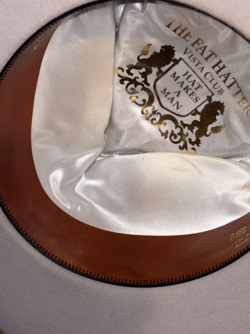 FAT HATTER ファットハッター フェドラハット ラビットハット 58cm