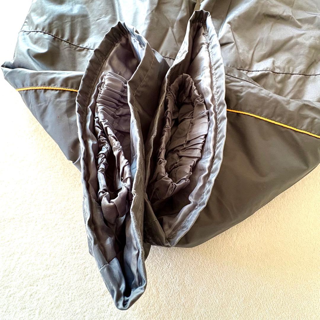 160 ジュニア　ロシニョール　スキー　上下　イエロー　グレー　スノーウェア