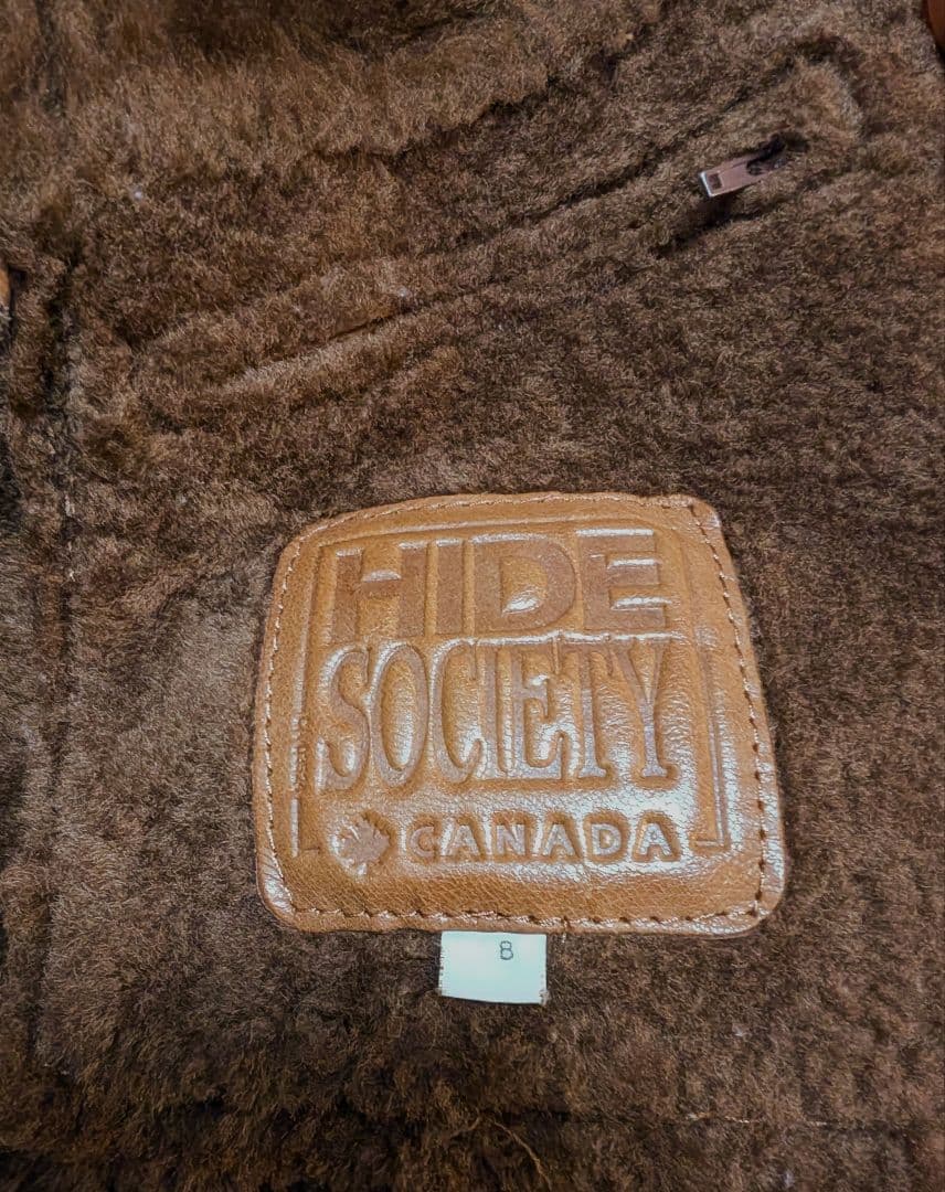 【希少品】HIDE SOCIETY  シープスキンコート カナダ製