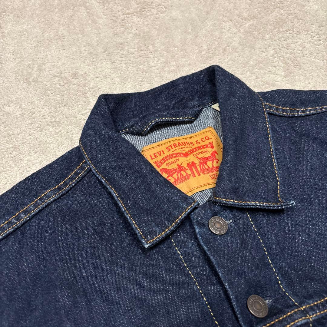 濃紺美品✨ M リーバイス 72334 デニムジャケット70506型 ポケ付き