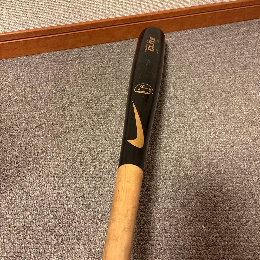 （激レア）Nike Elite 硬式バット ブラック/ゴールド