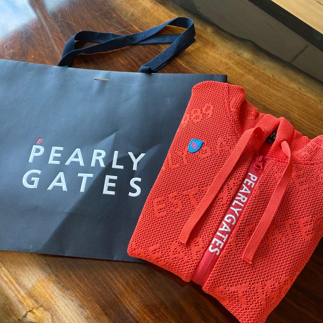 PEARLY GATES メッシュフードジャケット