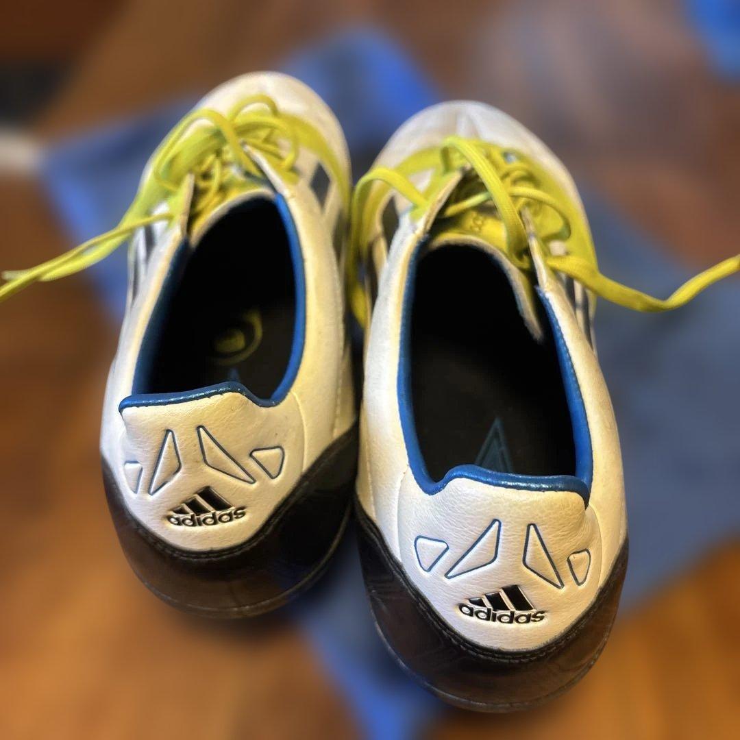 adidas adizero サッカーシューズ ホワイト/イエロー