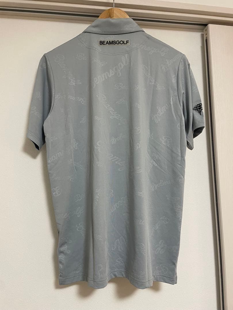 美品 ゴルフウェア BEAMS GOLF グレー ポロシャツ