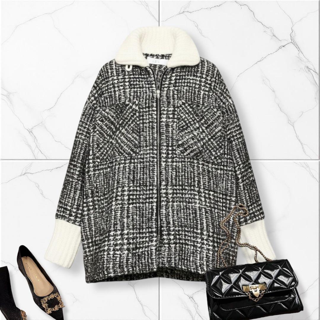 よっしーさま　IRO PARIS Kontin コート ジャケット ツイード