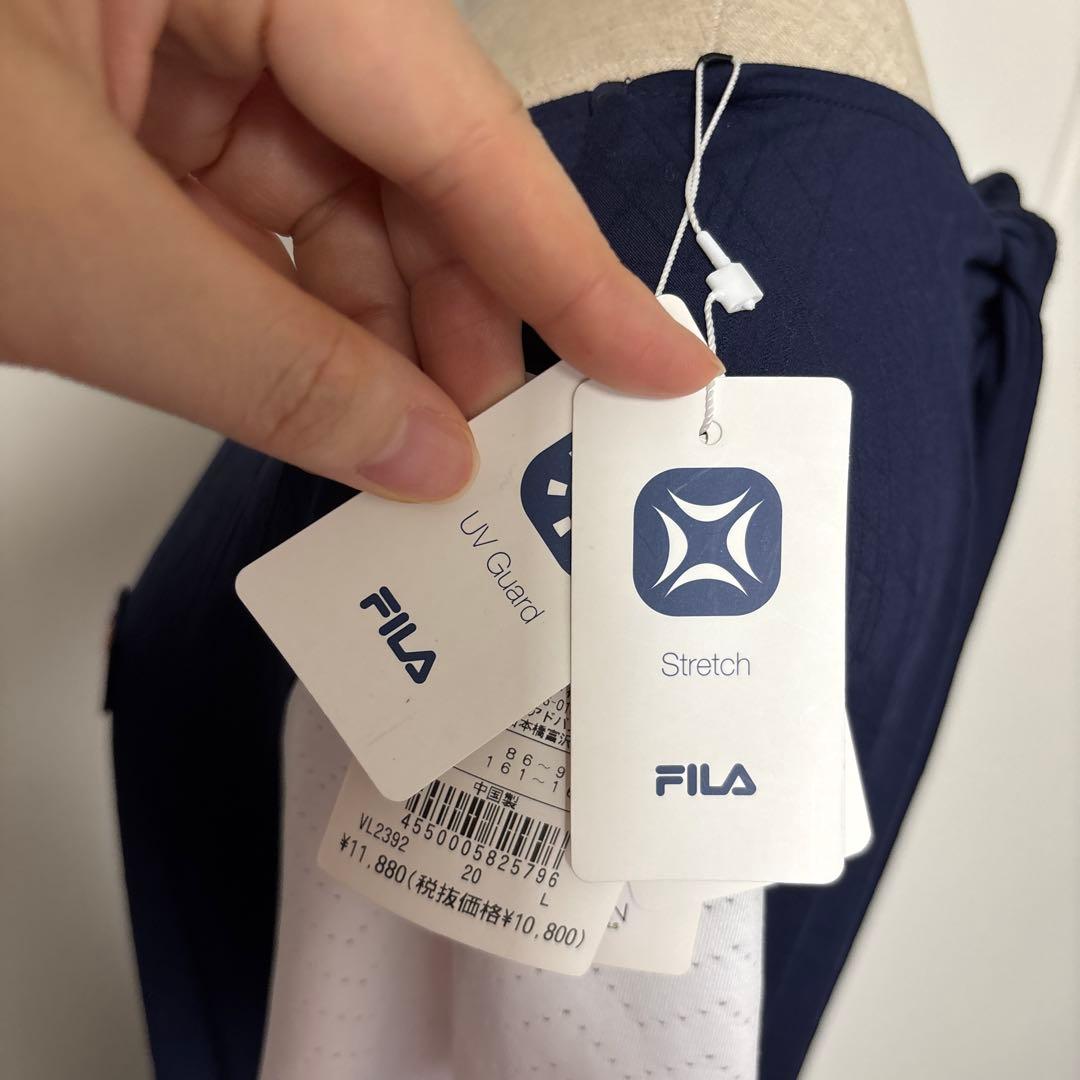 新品、タグ付き　FILA ネイビー テニスウェア　ワンピース