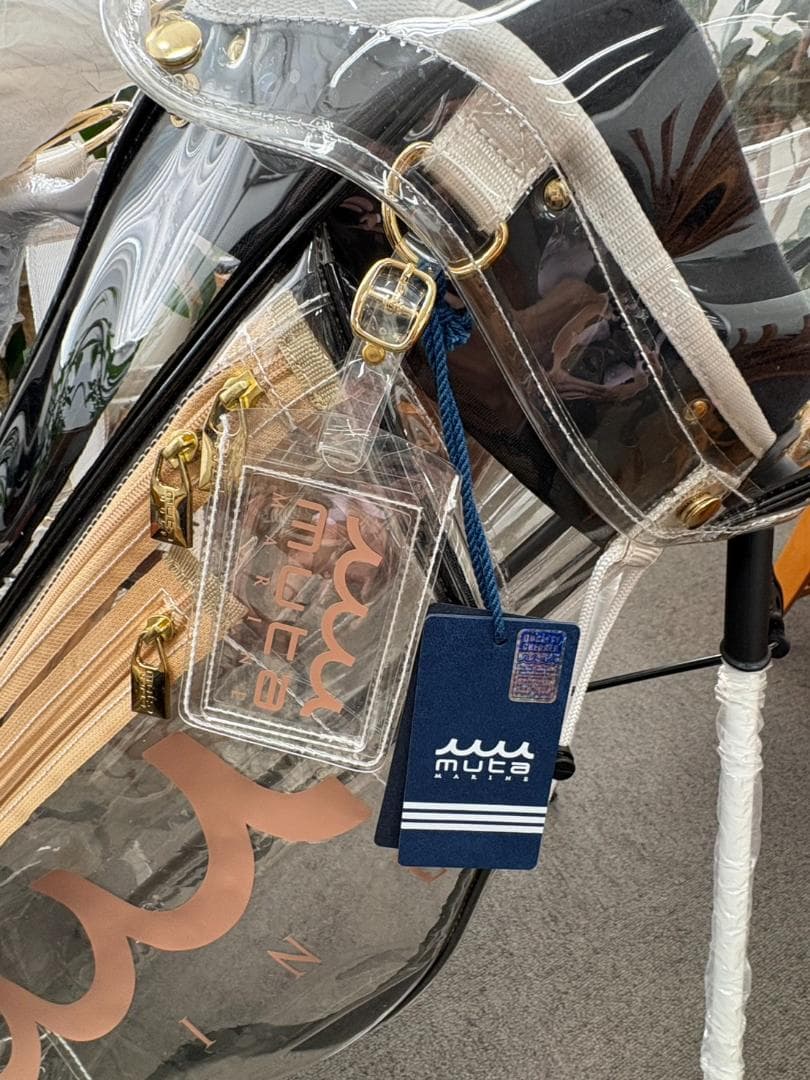 muta MARINE GOLF クリアキャディバッグ＆ヘッドカバー