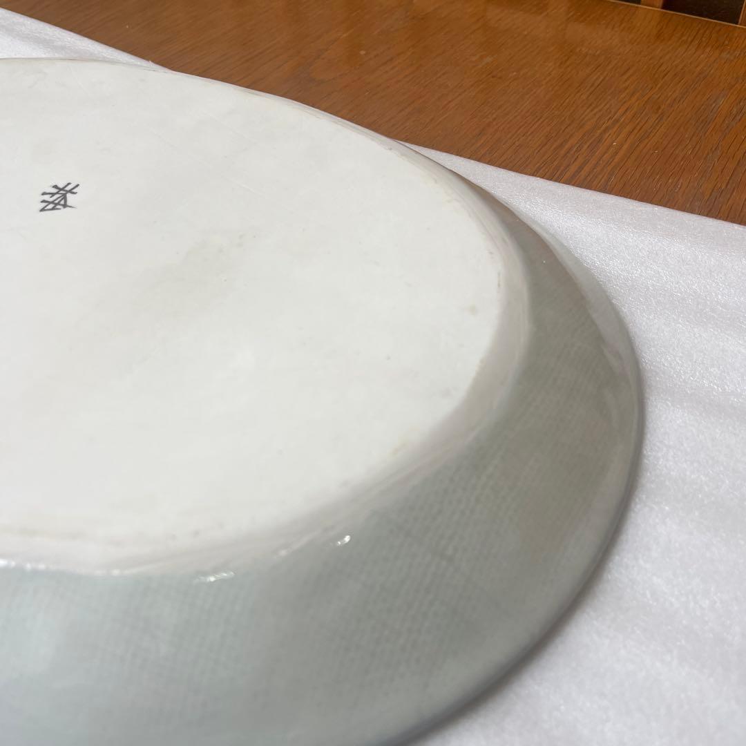 砥部焼　梅山窯　楕円大皿✖️1点