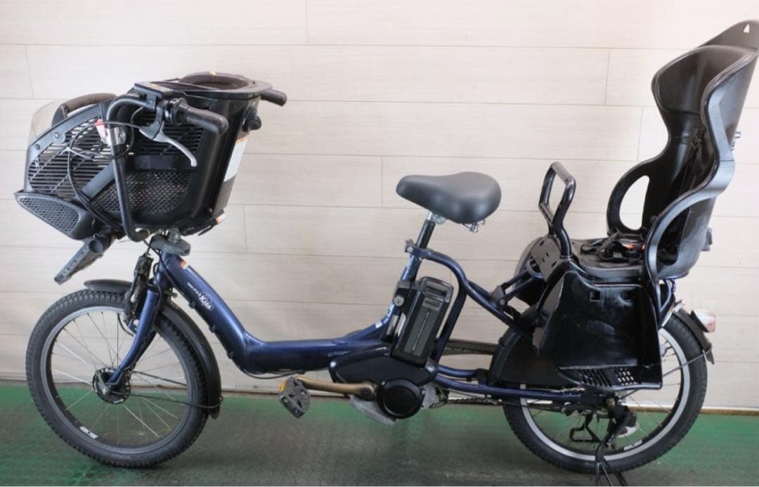 ヤマハ　PAS KISS 3人乗り20インチ8.7Ah 子ども乗り電動自転車