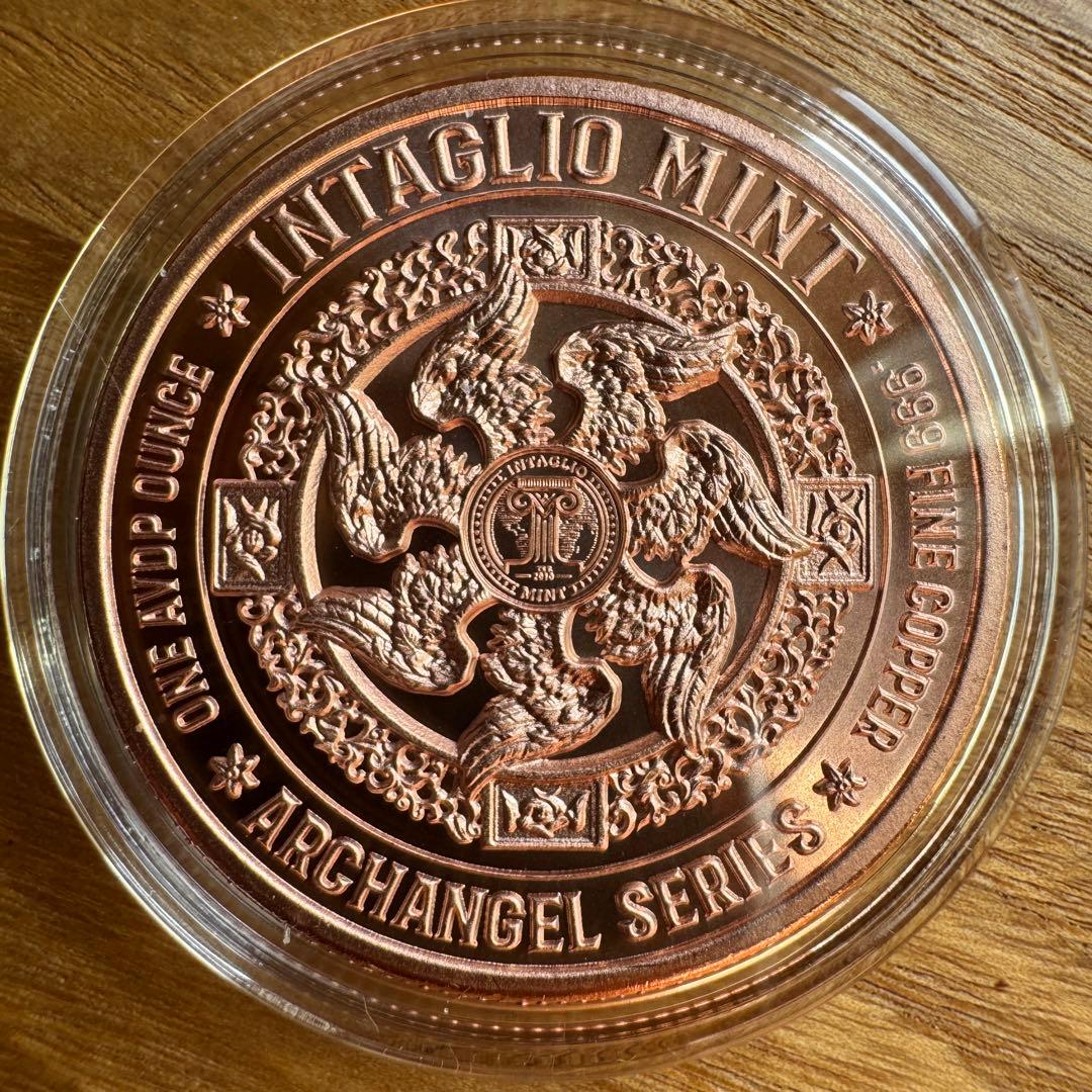 アークエンジェル　1オンス 銅貨　6種類セット