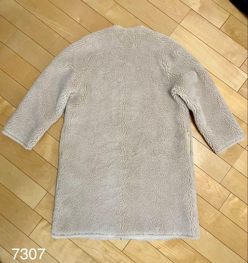 【美品】anuans アニュアンス ボンディングボアコート