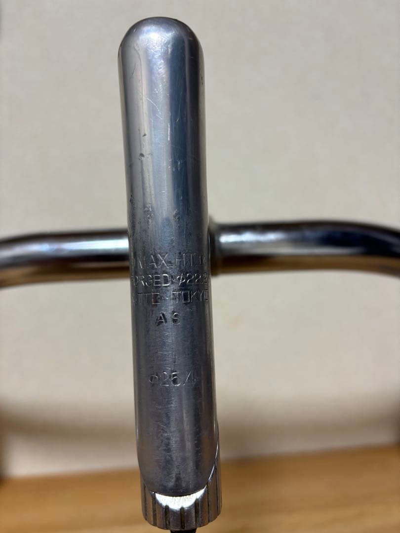 自転車　ピスト　ステム+ハンドル　NITTO