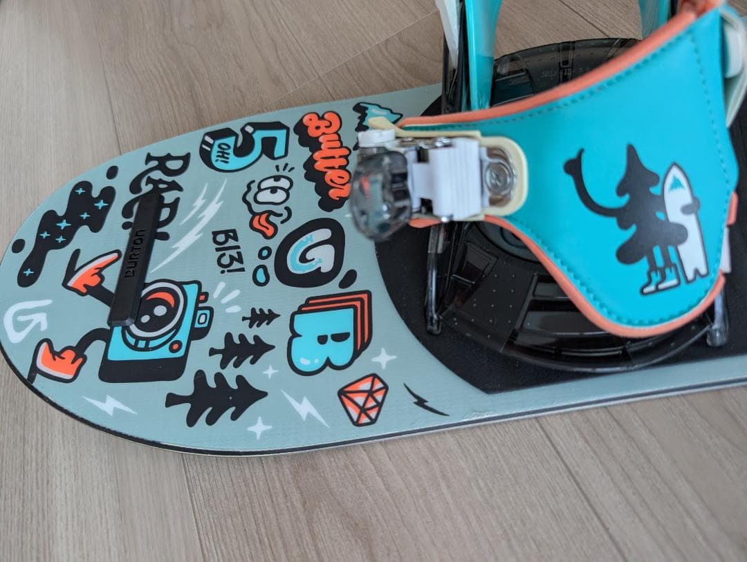 100cmキッズ Burton アフタースクール スペシャル スノーボードセット