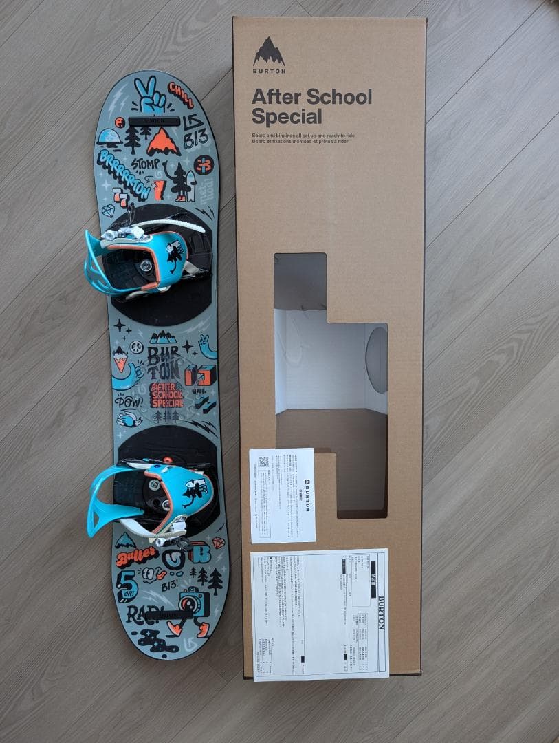 100cmキッズ Burton アフタースクール スペシャル スノーボードセット