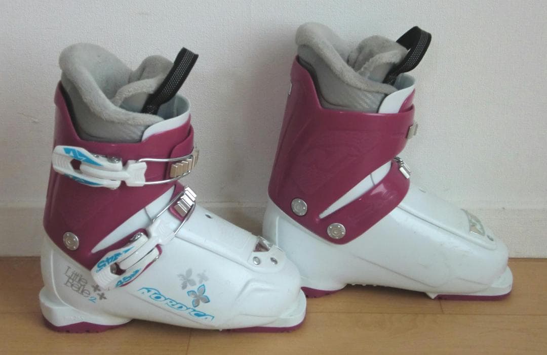 ■■送料無料■ロシニョール■子供用スキーセット■板116靴21.5■WAX済■■