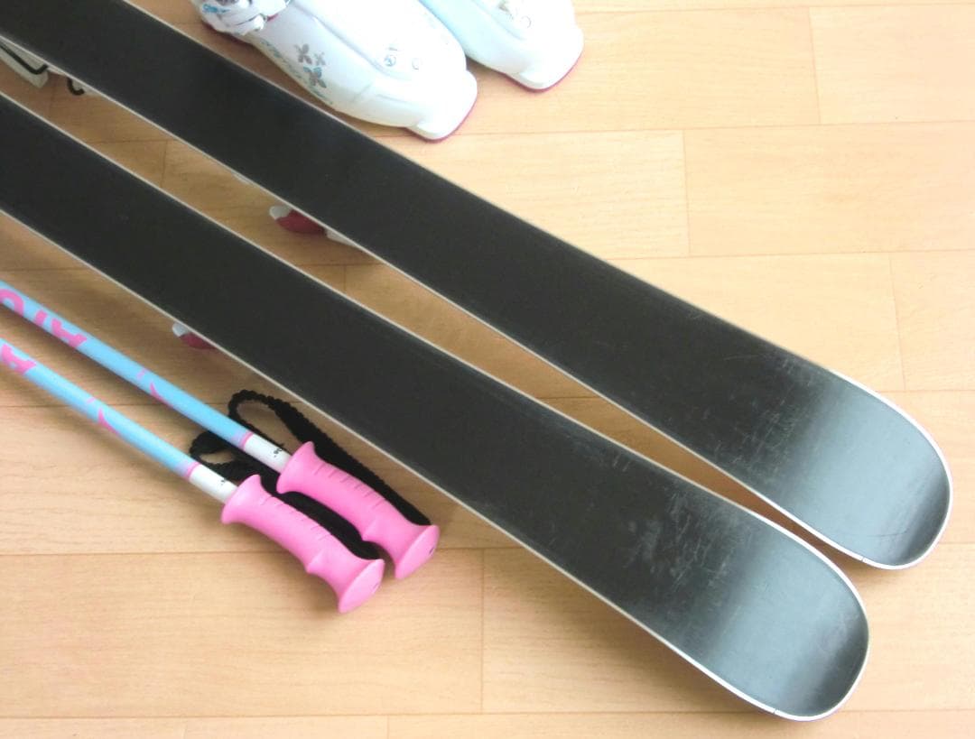 ■■送料無料■ロシニョール■子供用スキーセット■板116靴21.5■WAX済■■