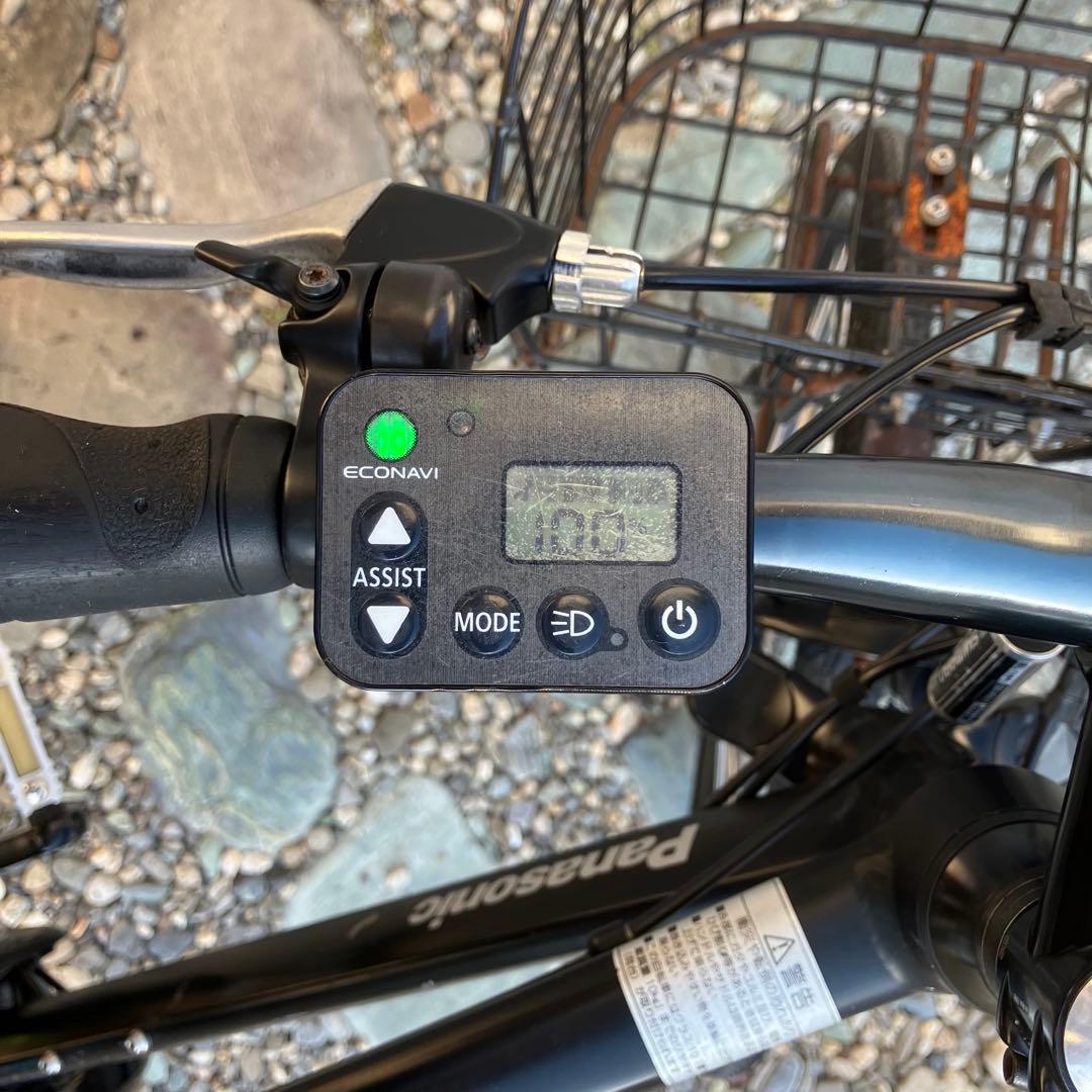 Panasonic 自転車用ライト NKL780と手元スイッチとセンサー線の3点