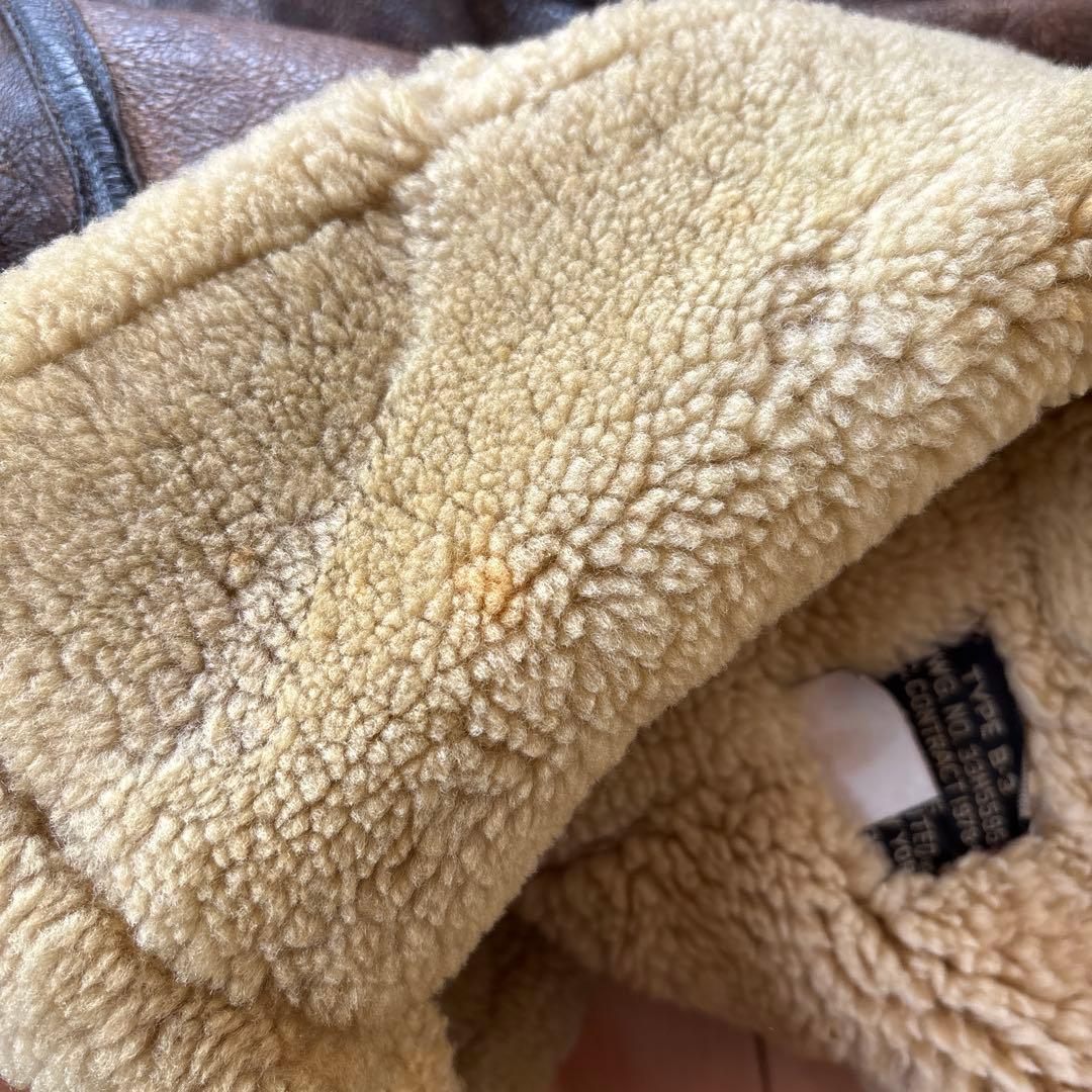 ヴィンテージ.USA製.AVIREX アヴィレックス B-3 サイズ38