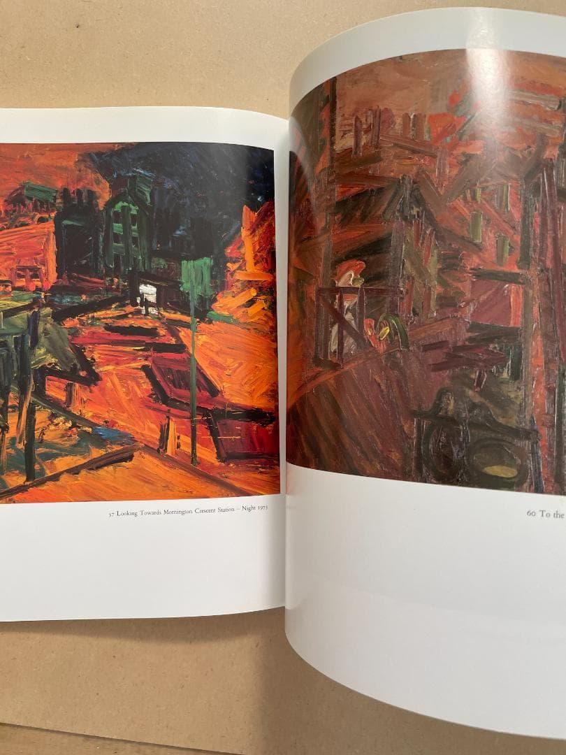 稀少　Frank Auerbach 画集 1992/8/1