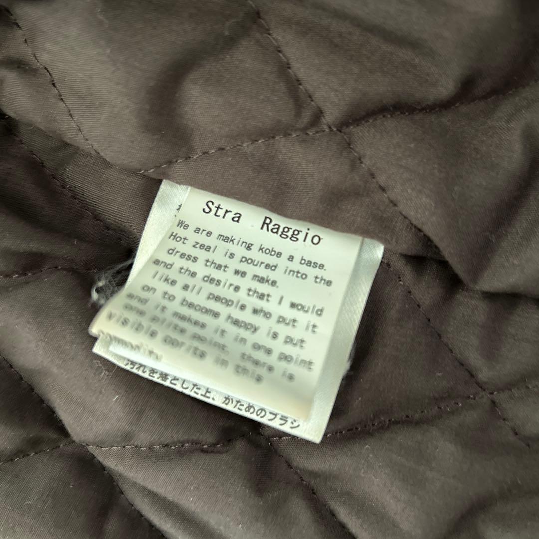 Regina Franco フード付きレザージャケット サイズ1 ダークブラウン