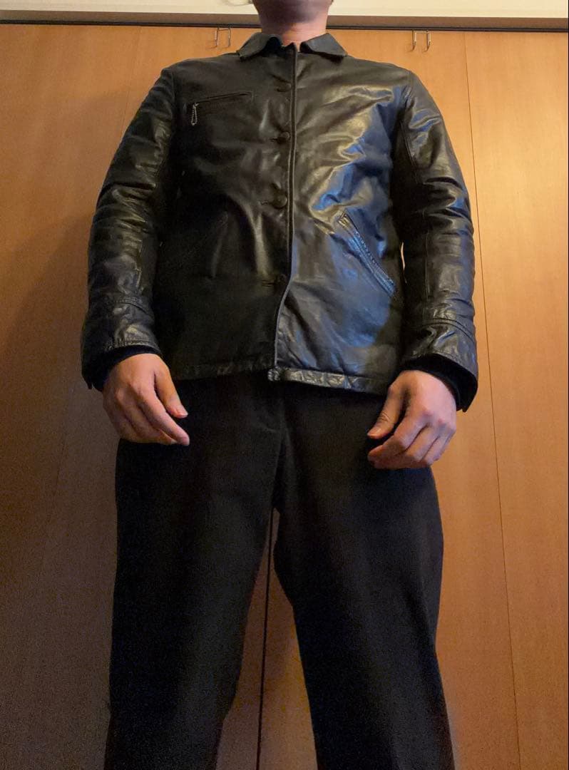 Cootie レザー スポーツ ジャケット サイズL