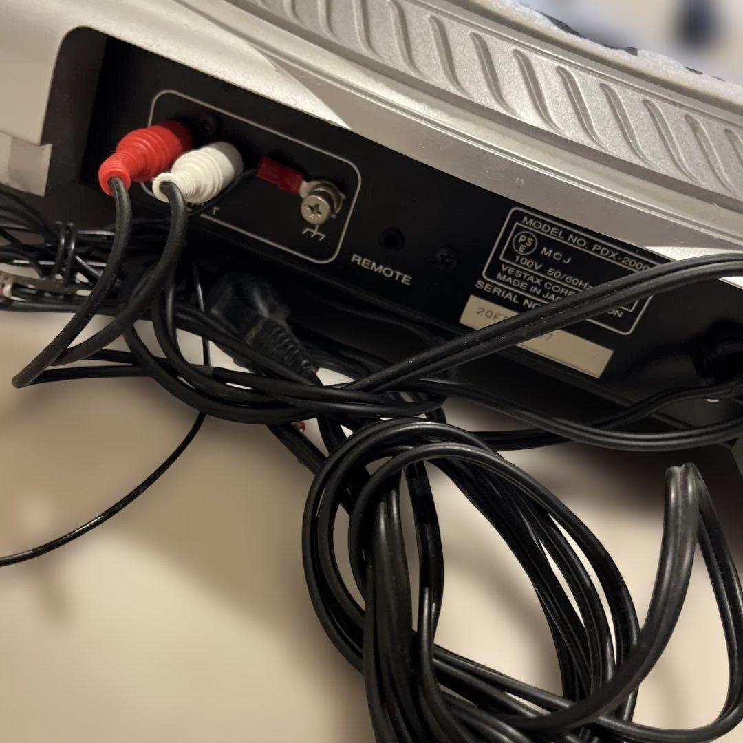 【完動品】VESTAX PDX-2000ターンテーブル 2台セット