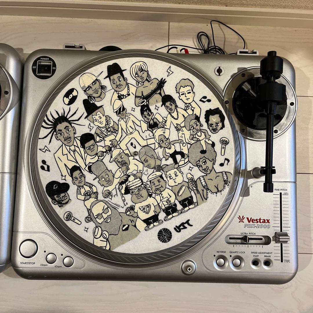 【完動品】VESTAX PDX-2000ターンテーブル 2台セット