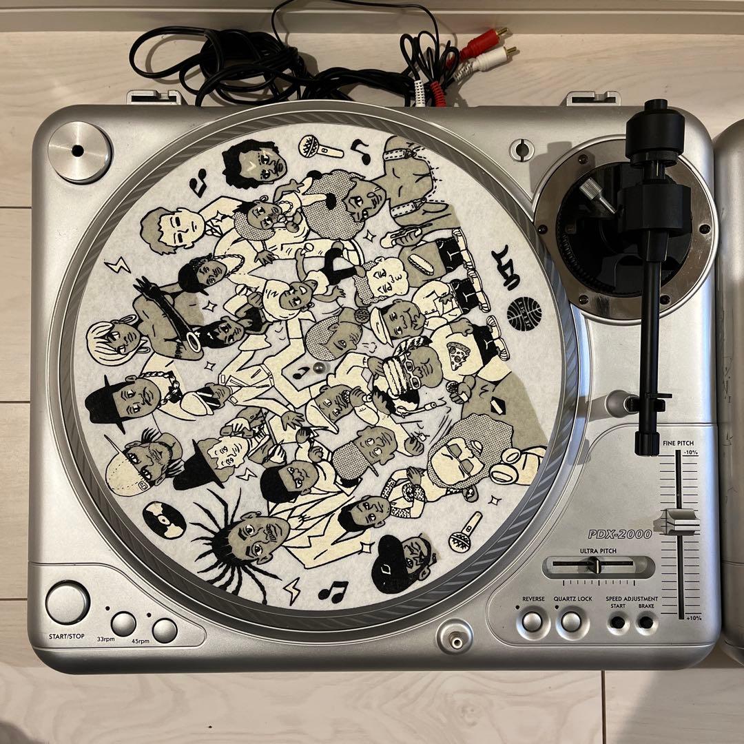 【完動品】VESTAX PDX-2000ターンテーブル 2台セット