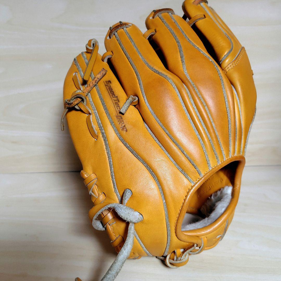 アシックス ゴールドステージ スピードテックQR-W 内野用 軟式グローブ