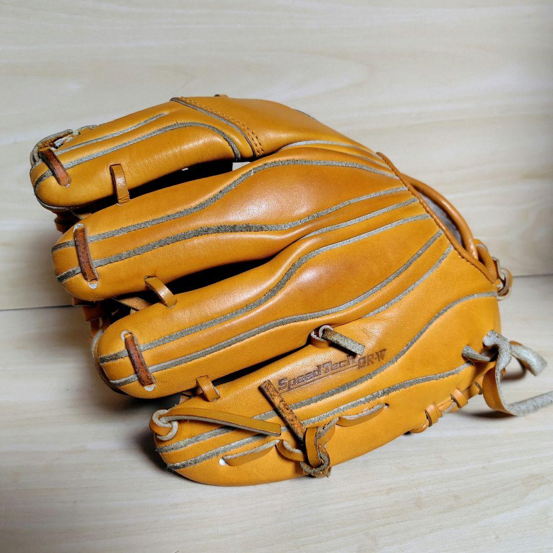 アシックス ゴールドステージ スピードテックQR-W 内野用 軟式グローブ