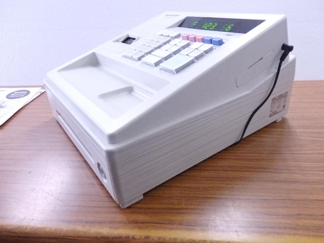 5040 設定無料 シャープ XE-A147-W レジスター　8部門軽減税率対応