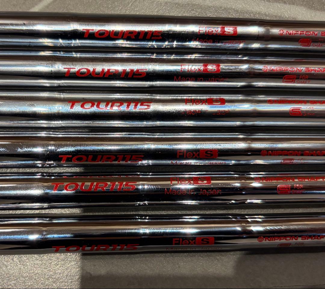 海*蔵様 モーダス 115 シャフト フレックスS 6本セット 番手ズラし